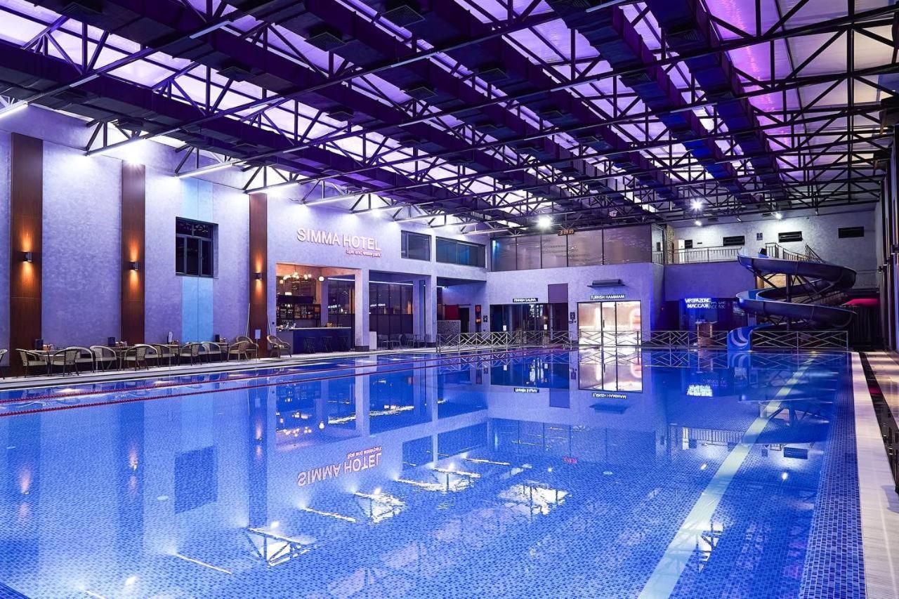 Simma Hotel Spa & Waterpark Ташкент Екстериор снимка