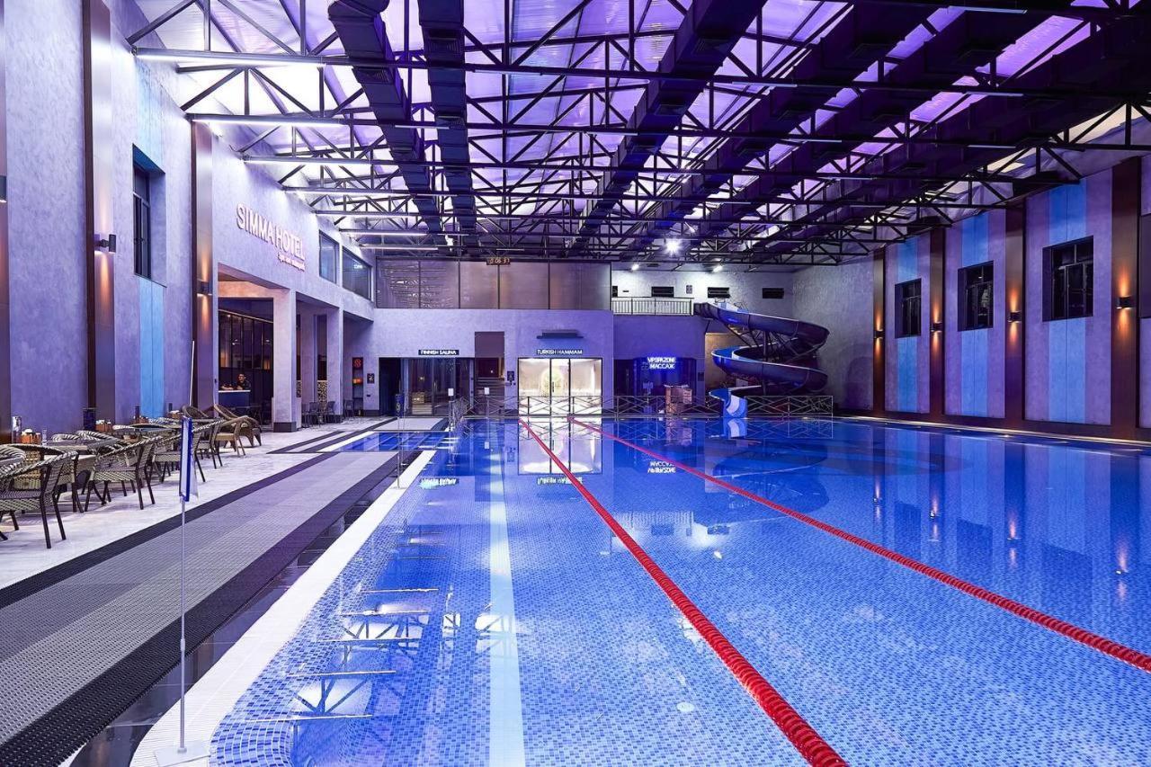 Simma Hotel Spa & Waterpark Ташкент Екстериор снимка
